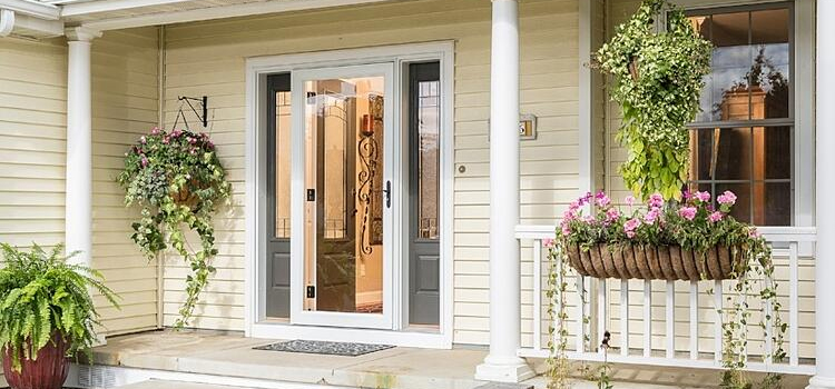 screen door installation in Hidden Valley Lake